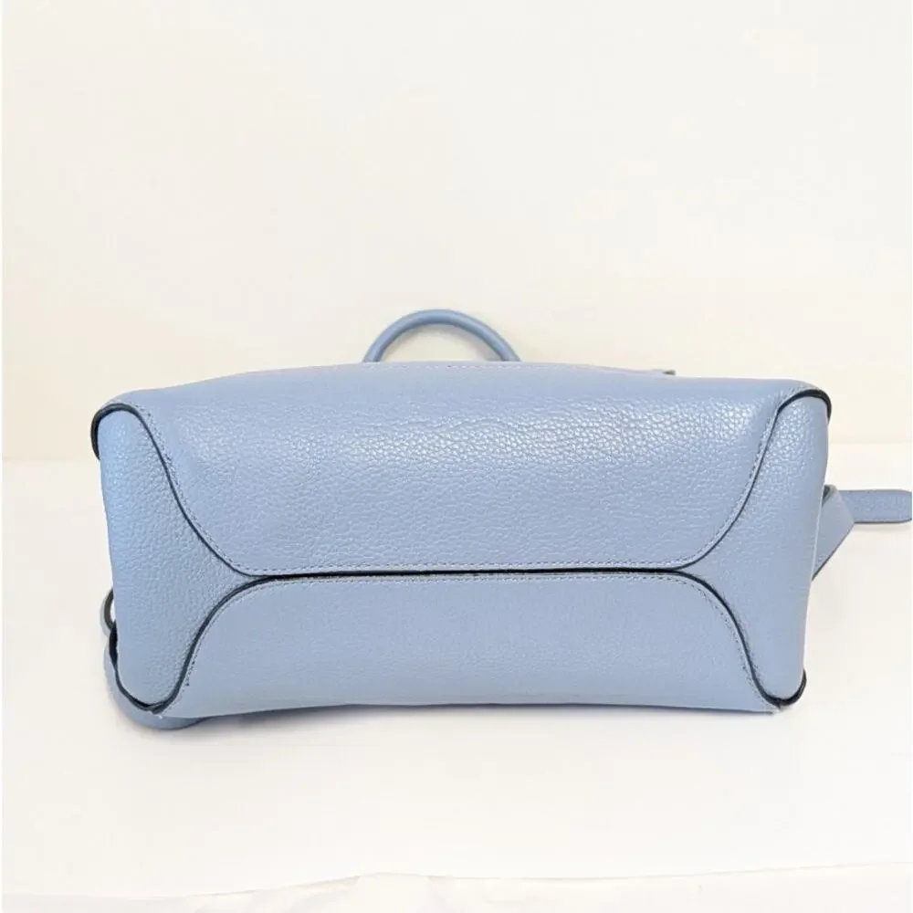 Kate Spade New York Blue Morning Sky Leather Backpack Womens One Size